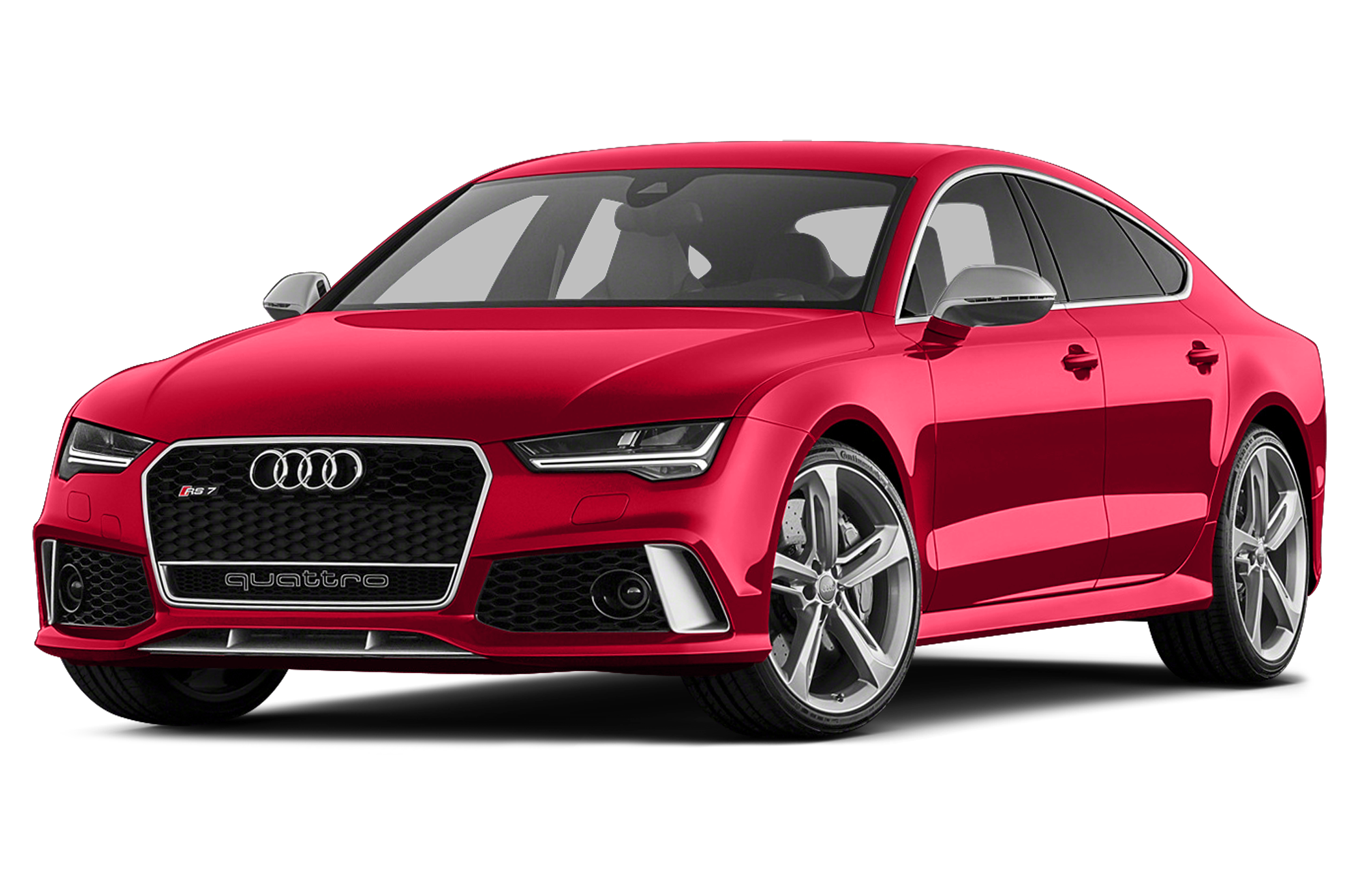 Audi rs7 Sportback силуэт сбоку