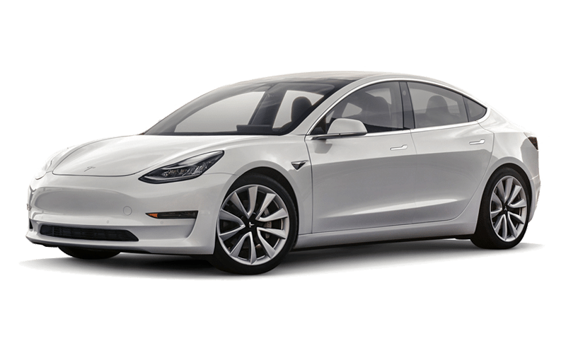 Tesla model 3 White