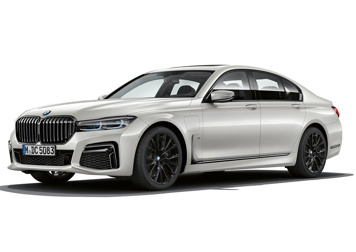 BMW 7 long белая